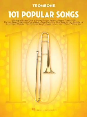 101 populárnych piesní: Pre trombón - 101 Popular Songs: For Trombone