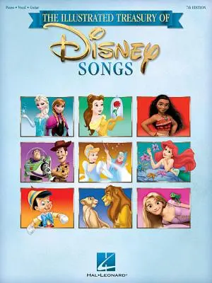 Ilustrovaná pokladnica Disneyho piesní - The Illustrated Treasury of Disney Songs