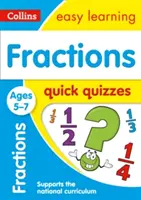 Zlomky Rýchle kvízy: Vek 5-7 rokov - Fractions Quick Quizzes: Ages 5-7