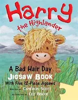 Harry the Highlander: Skládanka na deň zlých vlasov - Harry the Highlander: A Bad Hair Day Jigsaw Book