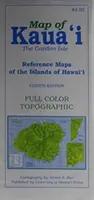 Mapa Kaua'i: The Garden Isle - Map of Kaua'i: The Garden Isle