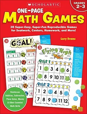 Matematické hry na jednej strane - One-Page Math Games