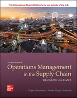 ISE RIADENIE PREVÁDZKY V DODÁVATEĽSKOM REŤAZCI: ROZHODNUTIA A PRÍPADY - ISE OPERATIONS MANAGEMENT IN THE SUPPLY CHAIN: DECISIONS & CASES