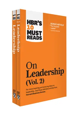 Hbr's 10 Must Reads on Leadership (10 povinných prečítaných dielov o vedení ľudí) 2-dielna kolekcia - Hbr's 10 Must Reads on Leadership 2-Volume Collection