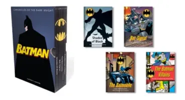 Batman: Kroniky temného rytiera: (4 knihy v tvrdej väzbe, ilustrované) - Batman: Chronicles of the Dark Knight: (4 Hardcover, Illustrated Books)