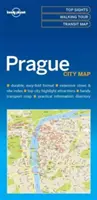Lonely Planet Praha Mapa mesta 1 - Lonely Planet Prague City Map 1