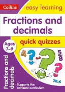 Zlomky a desatinné čísla Rýchle kvízy: Vek 7-9 rokov - Fractions & Decimals Quick Quizzes: Ages 7-9