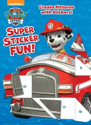 Tlapková patrola Super zábava s nálepkami! (Tlapková patrola) - Paw Patrol Super Sticker Fun! (Paw Patrol)
