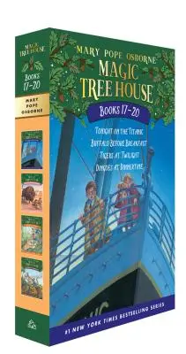 Magic Tree House Books 17-20 Boxed Set: Záhada zakliateho psa - Magic Tree House Books 17-20 Boxed Set: The Mystery of the Enchanted Dog