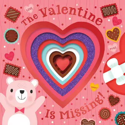Valentín chýba! (Board Book with Cut-Out Reveals) - The Valentine Is Missing! (Board Book with Cut-Out Reveals)