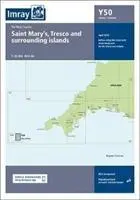 Imray Chart Y50 - Saint Mary's, Tresco a okolité ostrovy (malý formát) - Imray Chart Y50 - Saint Mary's, Tresco and Surrounding Islands (Small Format)