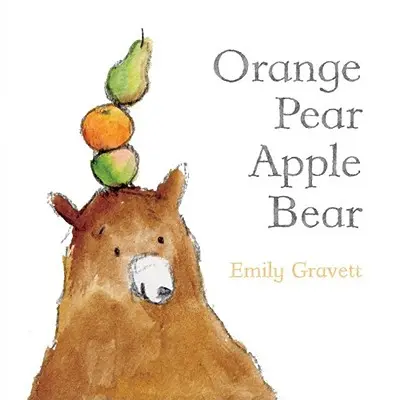 Oranžová hruška Jablko medveď - Orange Pear Apple Bear