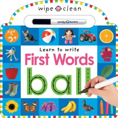 Utrite čistotu: Prvé slovíčka - Wipe Clean: First Words