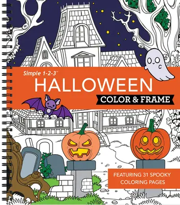 Vyfarbi a zarámuj - Halloween (omaľovánka) - Color & Frame - Halloween (Coloring Book)