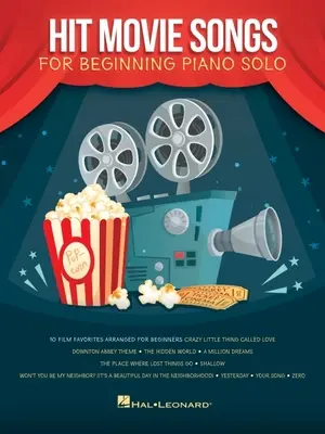 Hitové filmové piesne: Začiatočnícky spevník pre sólový klavír - Hit Movie Songs: Beginning Piano Solo Songbook
