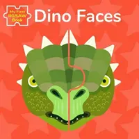 Tváre dinosaurov: Dinosaury: Moja prvá skladačka - Dino Faces: My First Jigsaw Book