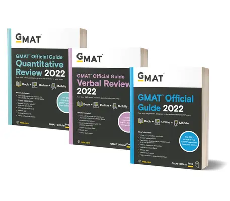 GMAT Official Guide 2022 Bundle: Knihy + online banka otázok - GMAT Official Guide 2022 Bundle: Books + Online Question Bank