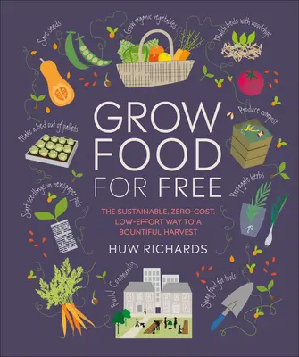 Pestovanie potravín zadarmo: Udržateľná cesta k bohatej úrode s nulovými nákladmi a malým úsilím - Grow Food for Free: The Sustainable, Zero-Cost, Low-Effort Way to a Bountiful Harvest