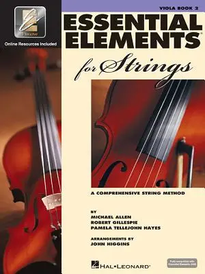 Základné prvky pre sláčikové nástroje - 2. kniha s Eei: Viola - Essential Elements for Strings - Book 2 with Eei: Viola