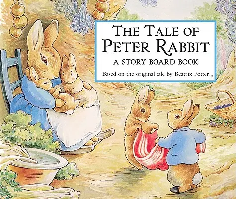 Príbeh o králikovi Petrovi Stolová kniha - The Tale of Peter Rabbit Story Board Book
