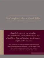 The Complete Hebrew-Greek Bible, Cloth Hardcover, Gray (Tvrdá väzba) - The Complete Hebrew-Greek Bible, Cloth Hardcover, Gray (Hardcover)