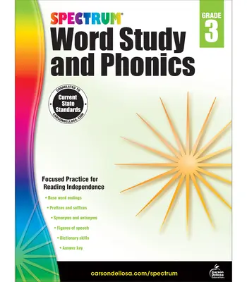 Spektrum Word Study and Phonics, 3. ročník - Spectrum Word Study and Phonics, Grade 3