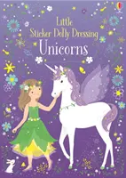 Malá samolepka Dolly Obliekanie jednorožcov - Little Sticker Dolly Dressing Unicorns