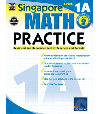 Matematické cvičenia, 2. ročník: Preskúmané a odporúčané učiteľmi a rodičmi - Math Practice, Grade 2: Reviewed and Recommended by Teachers and Parents