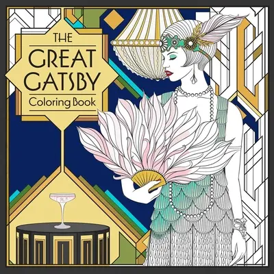 Veľký Gatsby Omaľovánky - The Great Gatsby Coloring Book
