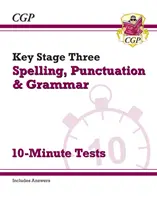 Nové 10-minútové testy pravopisu, interpunkcie a gramatiky pre KS3 (vrátane odpovedí) - New KS3 Spelling, Punctuation and Grammar 10-Minute Tests (includes answers)