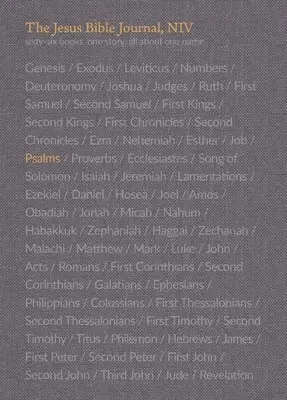 Ježišov biblický denník, Žalmy, Niv, Paperback, Comfort Print - The Jesus Bible Journal, Psalms, Niv, Paperback, Comfort Print