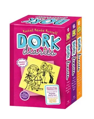 Dork Diaries Box Set (Kniha 1-3): Dork Diaries; Dork Diaries 2; Dork Diaries 3 - Dork Diaries Box Set (Book 1-3): Dork Diaries; Dork Diaries 2; Dork Diaries 3