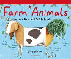 Zvieratá na farme - kniha o miešaní a kombinovaní - Farm Animals - A Mix-and-Match Book