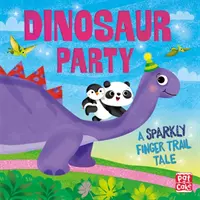 Príbehy prstovej stopy: Dinosaurí večierok - Finger Trail Tales: Dinosaur Party
