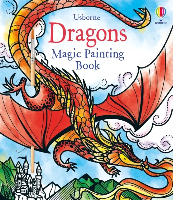 Kúzelné maľovanie drakov - Dragons Magic Painting Book