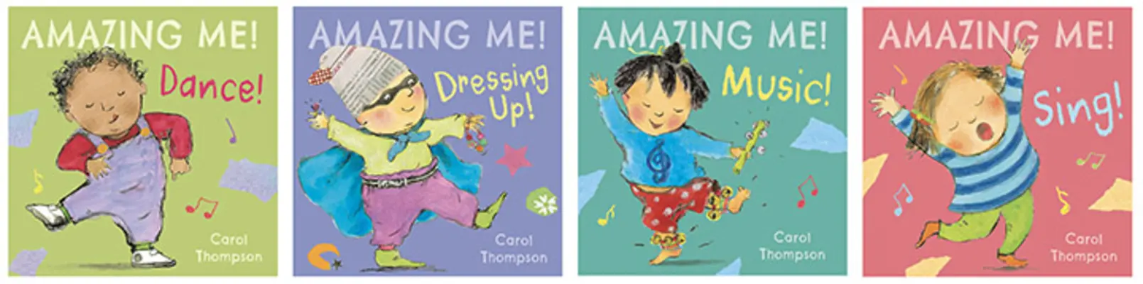 Úžasné ja! Súbor 4 doskových kníh - Amazing Me! Board Book Set of 4