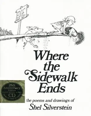 Kde končí chodník: Básne a kresby [s CD] - Where the Sidewalk Ends: Poems and Drawings [With CD]