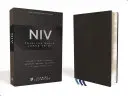 Niv, Tenká Biblia, veľká tlač, prémiová koža, kozia koža, čierna, Premier Collection, pohodlná tlač - Niv, Thinline Bible, Large Print, Premium Leather, Goatskin, Black, Premier Collection, Comfort Print