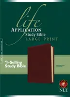 Life Application Study Bible NLT, veľká tlač - Life Application Study Bible NLT, Large Print
