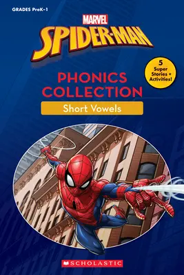 Spider-Man Amazing Phonics Collection (Úžasná fonická zbierka): Krátke samohlásky (Disney Learning Bind-Up) - Spider-Man Amazing Phonics Collection: Short Vowels (Disney Learning Bind-Up)