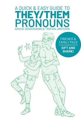 Rýchly a jednoduchý sprievodca zámenami Oni/The: Priatelia a rodina Bundle - A Quick & Easy Guide to They/Them Pronouns: Friends & Family Bundle