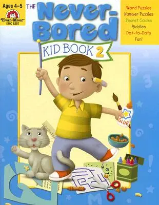 Kniha Nikdy sa nenudím 2 pre deti od 4 do 5 rokov - The Never-Bored Kid Book 2 Ages 4-5