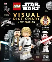 Vizuálny slovník LEGO Star Wars nové vydanie - s exkluzívnou minifigúrkou Finna - LEGO Star Wars Visual Dictionary New Edition - With exclusive Finn minifigure