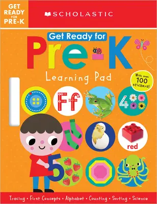 Pripravte sa na predškolskú prípravu (Get Ready for Pre-K Learning Pad): Scholastic Early Learners (Learning Pad) - Get Ready for Pre-K Learning Pad: Scholastic Early Learners (Learning Pad)
