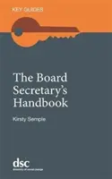 Príručka tajomníka správnej rady - Board Secretary's Handbook