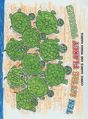 Desať malých korytnačiek - Ten Little Flakey Turtles