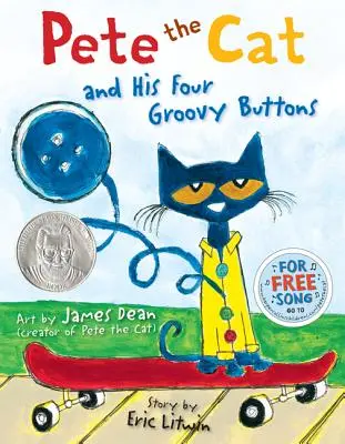 Kocúr Pete a jeho štyri gombíky - Pete the Cat and His Four Groovy Buttons