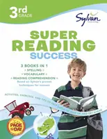 Pracovný zošit pre 3. ročník Jumbo Reading Success: 3 knihy v 1 - pravopisný úspech, slovná zásoba, čítanie s porozumením; aktivity, cvičenia a T - 3rd Grade Jumbo Reading Success Workbook: 3 Books in 1--Spelling Success, Vocabulary Success, Reading Comprehension Success; Activities, Exercises & T
