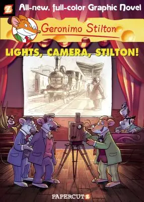 Geronimo Stilton Graphic Novels #16: Svetlá, kamera, Stilton! - Geronimo Stilton Graphic Novels #16: Lights, Camera, Stilton!
