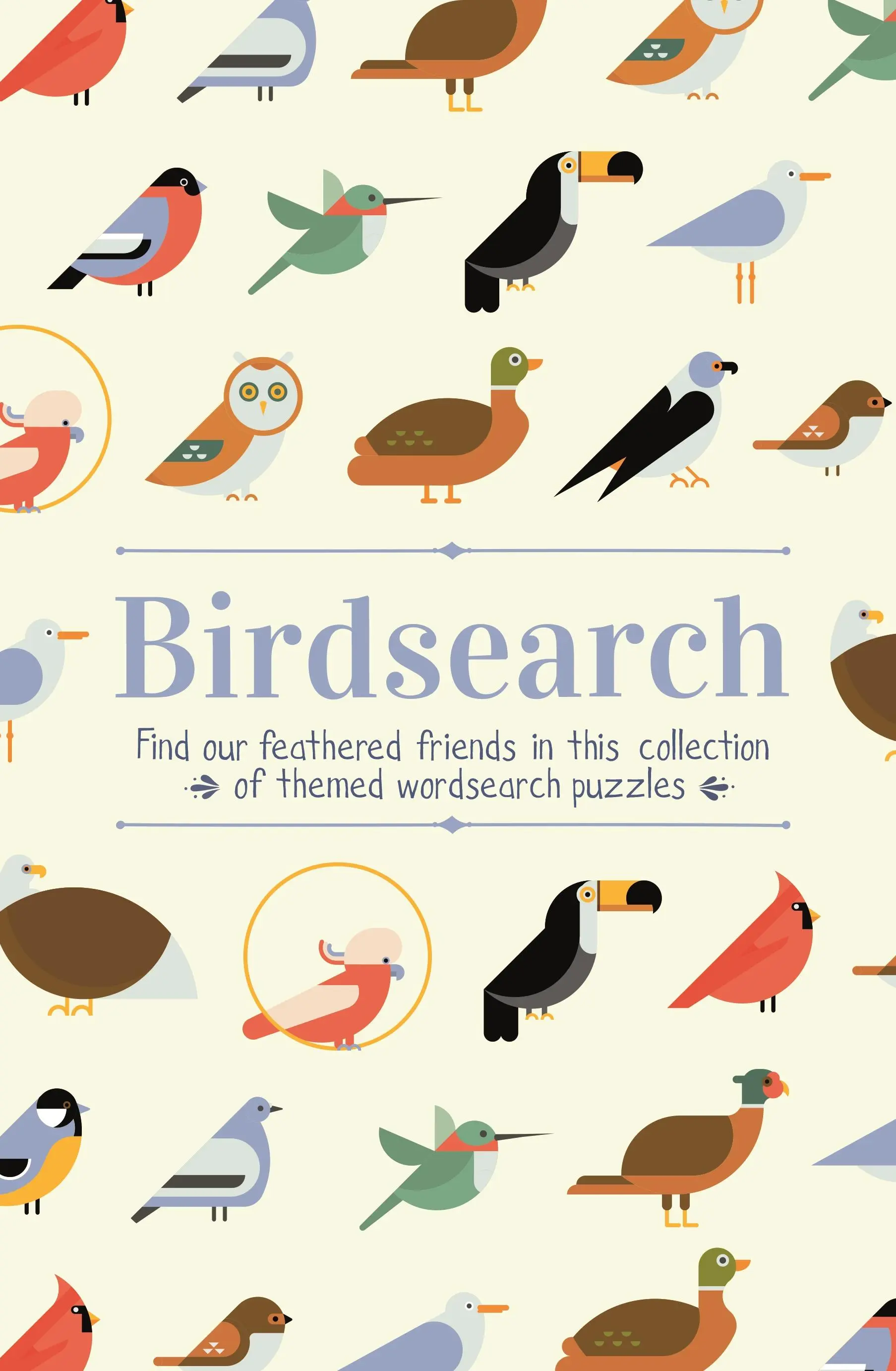 Hádanky na hľadanie slov s vtákmi - Nájdite našich operených priateľov v tejto zbierke tematických hádaniek na hľadanie slov - Birdsearch Wordsearch Puzzles - Find our feathered friends in this collection of themed wordsearch puzzles
